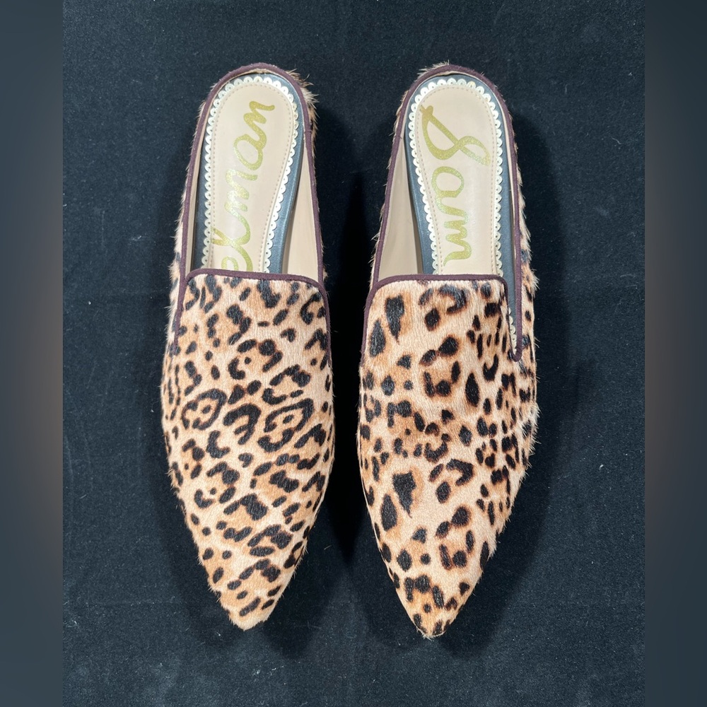 Sam Edelman Augustine leopard print mule in size 9.5